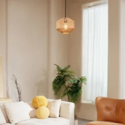 Lotus 1-Light Pendant Lighting With Natural Twine Shade - Globe Electric 14 Lotus 1-Light Pendant Lighting With Natural Twine Shade - Globe Electric -Home Decor Store GUEST 002b5e37 ac74 4792 a203 c84dbaa77830