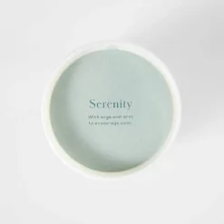Serenity Core Frosted Glass Candle White - Casaluna™ -Home Decor Store GUEST 00908249 53bd 477b a34e aa20c3108693