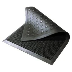 HomeTrax Rubber Brush Doormat - Black (24"x32") -Home Decor Store GUEST 01a6be27 bea8 4b62 b4b2 043028f6b0d2