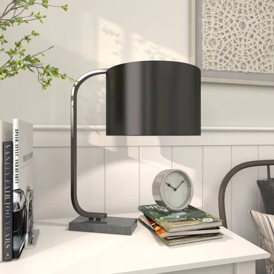Traditional Metal Table Lamp Black - Olivia & May 7 Traditional Metal Table Lamp Black - Olivia & May - Image 5
