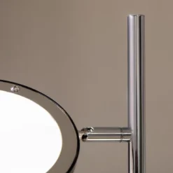 HOMCOM Ultra-Bright Floor Lamp With 180° Adjustable-Head LED Lighting For Bedroom, Living Room Office, & More, Tree Standing Lamp, 800 Lumens, Chrome -Home Decor Store GUEST 06f5e6eb 998a 4c4f 9068 01fa12362d72