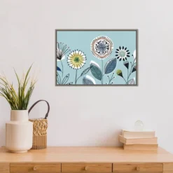 23" X 16" Scandi Florals I By Isabelle Z Framed Canvas Wall Art - Amanti Art -Home Decor Store GUEST 080e4fb5 6e48 4644 85a1 b769cdd645ce