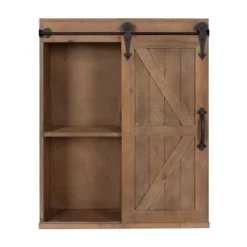 Decorative Wall Storage Cabinet With Sliding Barn Door Rustic Brown - Kate & Laurel All Things Decor 14 Decorative Wall Storage Cabinet With Sliding Barn Door Rustic Brown - Kate & Laurel All Things Decor -Home Decor Store GUEST 0ad2b7a7 4800 404f a539 d64e73b93c62