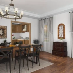 Rustic Wood Scroll Arched Window Inspired Wall Decor With Metal Scrollwork Relief Brown - Olivia & May -Home Decor Store GUEST 0c3f0c43 ef25 4409 af1c c52f8fa807f4