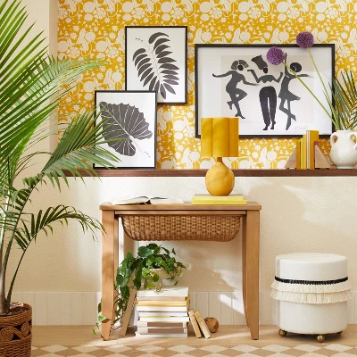 Idris Flower Wallpaper Pharaoh Gold - Opalhouse™ Designed With Jungalow™ 2 Idris Flower Wallpaper Pharaoh Gold - Opalhouse™ Designed With Jungalow™