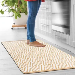 World Rug Gallery Geometric Anti-Fatigue Standing Mat -Home Decor Store GUEST 0de100e0 0450 4bb1 89dd 482febe25bc0