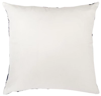 Delra Pillow - Navy/White - 20" X 20" - Safavieh 4 Delra Pillow - Navy/White - 20" X 20" - Safavieh - Image 2