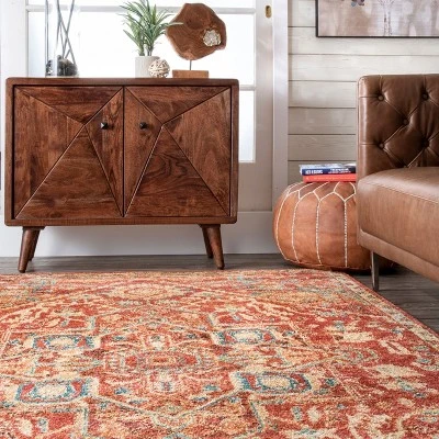 NuLOOM Global Medallion Tabetha Area Rug 9 NuLOOM Global Medallion Tabetha Area Rug - Image 7