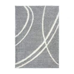 World Rug Gallery Soft Cozy Contemporary Stripe Indoor Shag Area Rug -Home Decor Store GUEST 0ee99ea8 1985 43df bd3f 25de0ae6b4de