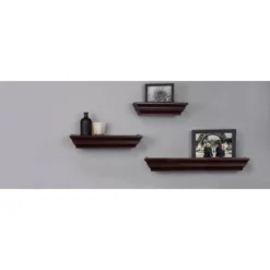 Madison Decorative Wall Ledge Shelf Set Of 3 - Espresso 9 Madison Decorative Wall Ledge Shelf Set Of 3 - Espresso -Home Decor Store GUEST 0fd84bb7 9b7c 4764 95ad 9380348f7d8e