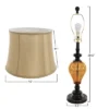 Table Lamps Amber Glass Set Of 2 (Includes LED Light Bulb) - Yorkshire Home 2 Table Lamps Amber Glass Set Of 2 (Includes LED Light Bulb) - Yorkshire Home -Home Decor Store GUEST 108c8194 0b5e 44f0 950a a9c628de5bde