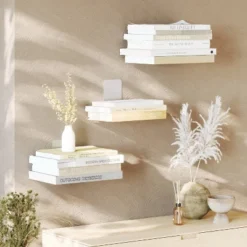Set Of 3 Conceal Floating Small Shelves - Umbra -Home Decor Store GUEST 136bf25c 090a 41e6 8cdb 4c0080df8a25