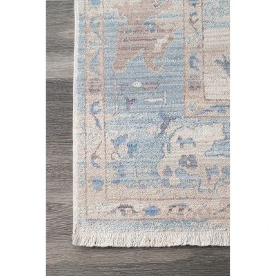 NuLOOM Vintage Brandi Floral Fringe Area Rug 4 NuLOOM Vintage Brandi Floral Fringe Area Rug - Image 2