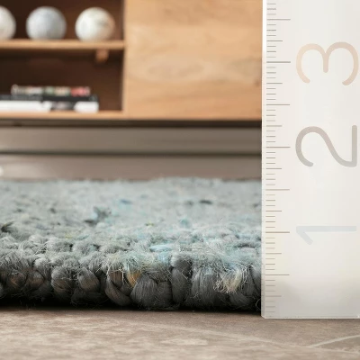 NuLOOM Handmade Benavides Tassel Area Rug 6 NuLOOM Handmade Benavides Tassel Area Rug - Image 4