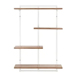 34.5" X 23.6" Rhodes 4 Tier Modern Floating Windowsill Wall Shelf Unit - Danya B. -Home Decor Store GUEST 14da601f 6d37 4949 8ecd 4dac2fc094c4