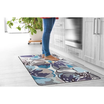 World Rug Gallery Modern Large Floral Anti Fatigue Standing Mat 10 World Rug Gallery Modern Large Floral Anti Fatigue Standing Mat - Image 8