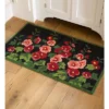 Plow & Hearth - Machine-Washable Accent Rug Hollyhocks, 24" X 42" -Home Decor Store GUEST 1c7fdacc 952b 4f22 a0e9 fb29ee98eaca