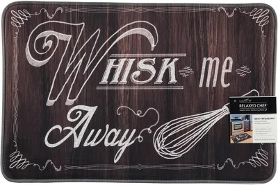J&V TEXTILES Relax Series Anti-Fatigue Cushioned Comfort Anti-Fatigue Mats (Whisk Me Away) 6 J&V TEXTILES Relax Series Anti-Fatigue Cushioned Comfort Anti-Fatigue Mats (Whisk Me Away) - Image 4