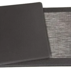 World Rug Gallery Textline Bordered Anti-Fatigue Standing Mat -Home Decor Store GUEST 1d5eb0f8 0bd5 408e b30e a026d239635e