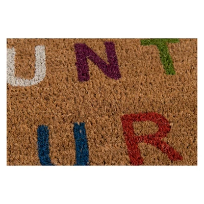 Count Your Blessings Coir Doormat - Novogratz By Momeni 4 Count Your Blessings Coir Doormat - Novogratz By Momeni - Image 2
