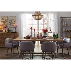 Wood/Metal Framed Chandelier With Wood Bead Draping Cream - Storied Home 9 Wood/Metal Framed Chandelier With Wood Bead Draping Cream - Storied Home -Home Decor Store GUEST 1e3e27ad b75c 4791 aba3 110ca6741adb