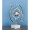 15" X 10" Traditional Aluminum Armillary Sphere With Ceramic Base Silver - Olivia & May -Home Decor Store GUEST 1e74a08c 06d4 4a30 b3e4 57b4c3364cb9