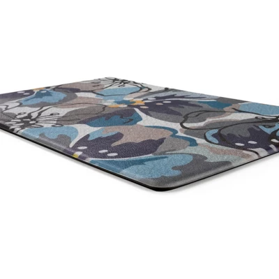 World Rug Gallery Modern Large Floral Anti Fatigue Standing Mat 4 World Rug Gallery Modern Large Floral Anti Fatigue Standing Mat - Image 2