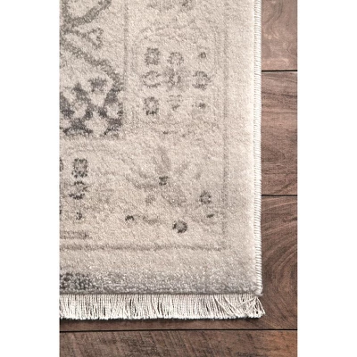 NuLOOM Vintage Cassie Fringe Area Rug 4 NuLOOM Vintage Cassie Fringe Area Rug - Image 2