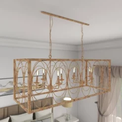 Vintage Metal Chandelier Gold - Olivia & May -Home Decor Store GUEST 250b17d4 8c3e 4734 9123 89e88ceb084a