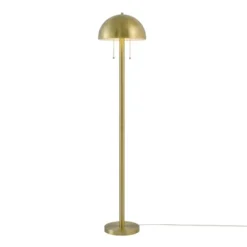 60" Novogratz X Globe Haydel 2-Light Matte Brass Floor Lamp - Globe Electric 11 60" Novogratz X Globe Haydel 2-Light Matte Brass Floor Lamp - Globe Electric -Home Decor Store GUEST 2528fefa 9f5e 44de a6c2 054e155ed686