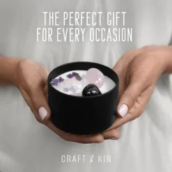 Craft & Kin Aromatherapy Crystal Scented Candles - 6 Oz -Home Decor Store GUEST 262f0523 1c47 4da3 aacc a06161177575
