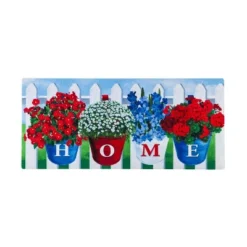 Evergreen Indoor Outdoor Doormat Bundle Set Of 5 - Frame And 4 Holiday Seasonal Inserts Valentine's Hearts Easter 4th Of July And St. Patricks 9 Evergreen Indoor Outdoor Doormat Bundle Set Of 5 - Frame And 4 Holiday Seasonal Inserts Valentine's Hearts Easter 4th Of July And St. Patricks -Home Decor Store GUEST 2643522d bd03 4fcd b576 8076c261201b