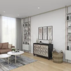 Metal Tree Branch Wall Decor With Black Frame Set Of 3 Black - Olivia & May -Home Decor Store GUEST 2673a224 bc28 4e27 b46a e480db2c3539