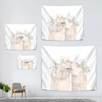 Alpaca Love By Sisi And Seb Wall Tapestry - Americanflat 4 Alpaca Love By Sisi And Seb Wall Tapestry - Americanflat - Image 2