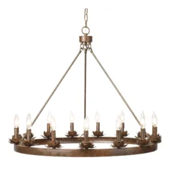 Ring Chandelier Brown - Splendor Home -Home Decor Store GUEST 276ef881 f3f4 488d aa0d d60c70929378