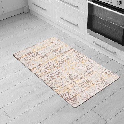 World Rug Gallery Geometric Bohemian Design Anti Fatigue Standing Mat 6 World Rug Gallery Geometric Bohemian Design Anti Fatigue Standing Mat - Image 4