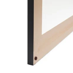 Eyesasdaggers Love Is Love Framed Wall Canvas Black/White - Deny Designs