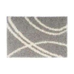 World Rug Gallery Soft Cozy Contemporary Stripe Indoor Shag Area Rug -Home Decor Store GUEST 28ab5c19 a988 4304 95ed cb5f3d228d47