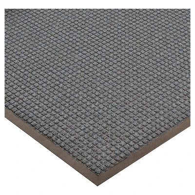 2'x3' Solid Dotted Doormat Blue/Black - HomeTrax 5 2'x3' Solid Dotted Doormat Blue/Black - HomeTrax - Image 3