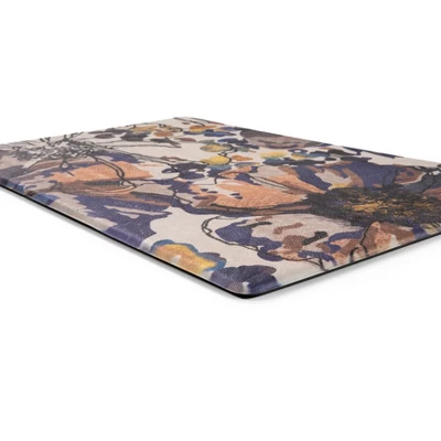 World Rug Gallery Modern Bright Flowers Anti Fatigue Standing Mat 4 World Rug Gallery Modern Bright Flowers Anti Fatigue Standing Mat - Image 2