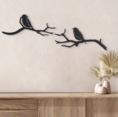 Americanflat Three And Two Metal Wall Decor Set - Metal Indoor Wall Art 11 Americanflat Three And Two Metal Wall Decor Set - Metal Indoor Wall Art - Image 9