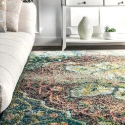 NuLOOM Santos Floral Medallion Area Rug -Home Decor Store GUEST 2ca4e736 4773 44dc 8803 f13208991e30