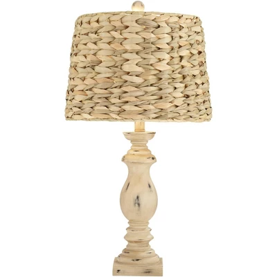 Regency Hill Carlisle Modern Coastal Table Lamps 26 1/2" High Set Of 2 Beige Sea Grass Tapered Drum Shade For Bedroom Living Room Bedside Nightstand 10 Regency Hill Carlisle Modern Coastal Table Lamps 26 1/2" High Set Of 2 Beige Sea Grass Tapered Drum Shade For Bedroom Living Room Bedside Nightstand - Image 8