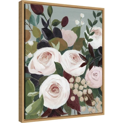 16" X 20" Bohemian Blooms I By Grace Popp Framed Canvas Wall Art - Amanti Art 3 16" X 20" Bohemian Blooms I By Grace Popp Framed Canvas Wall Art - Amanti Art