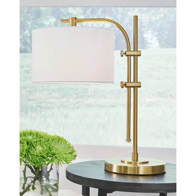 Baronvale Metal Accent Table Lamp Brass - Signature Design By Ashley 3 Baronvale Metal Accent Table Lamp Brass - Signature Design By Ashley