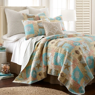 Bridgetown Coral Decorative Pillow - Levtex Home 4 Bridgetown Coral Decorative Pillow - Levtex Home - Image 2