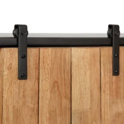 24" X 7.25" X 20" Samuels Decorative Metal Wall Cabinet Charcoal/Rustic Brown - Kate & Laurel All Things Decor -Home Decor Store GUEST 32ab450c b0d4 4401 b9e8 4ea2557faa01