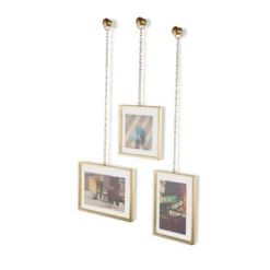 Fotochain Photo Display Frames Brass 3pk - Umbra 9 Fotochain Photo Display Frames Brass 3pk - Umbra -Home Decor Store GUEST 32f3fdfc 32b0 4d11 88ef 8cf1cae181f8