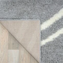 World Rug Gallery Soft Cozy Contemporary Stripe Indoor Shag Area Rug -Home Decor Store GUEST 3400315b 171b 4935 ac1e 4a52d87d5259