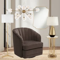 Possini Euro Design Spheres Antique Brass Chandelier 30" Wide Mid Century Modern Sputnik Glass Shade 15-Light Fixture For Dining Room Kitchen Island 16 Possini Euro Design Spheres Antique Brass Chandelier 30" Wide Mid Century Modern Sputnik Glass Shade 15-Light Fixture For Dining Room Kitchen Island -Home Decor Store GUEST 372a49d3 a592 44b3 885d c5ae57a718c8